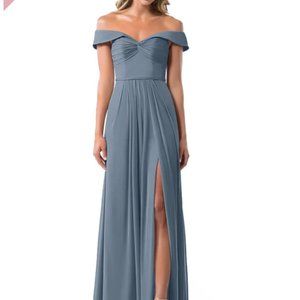Azazie Almendra Dress in Twilight